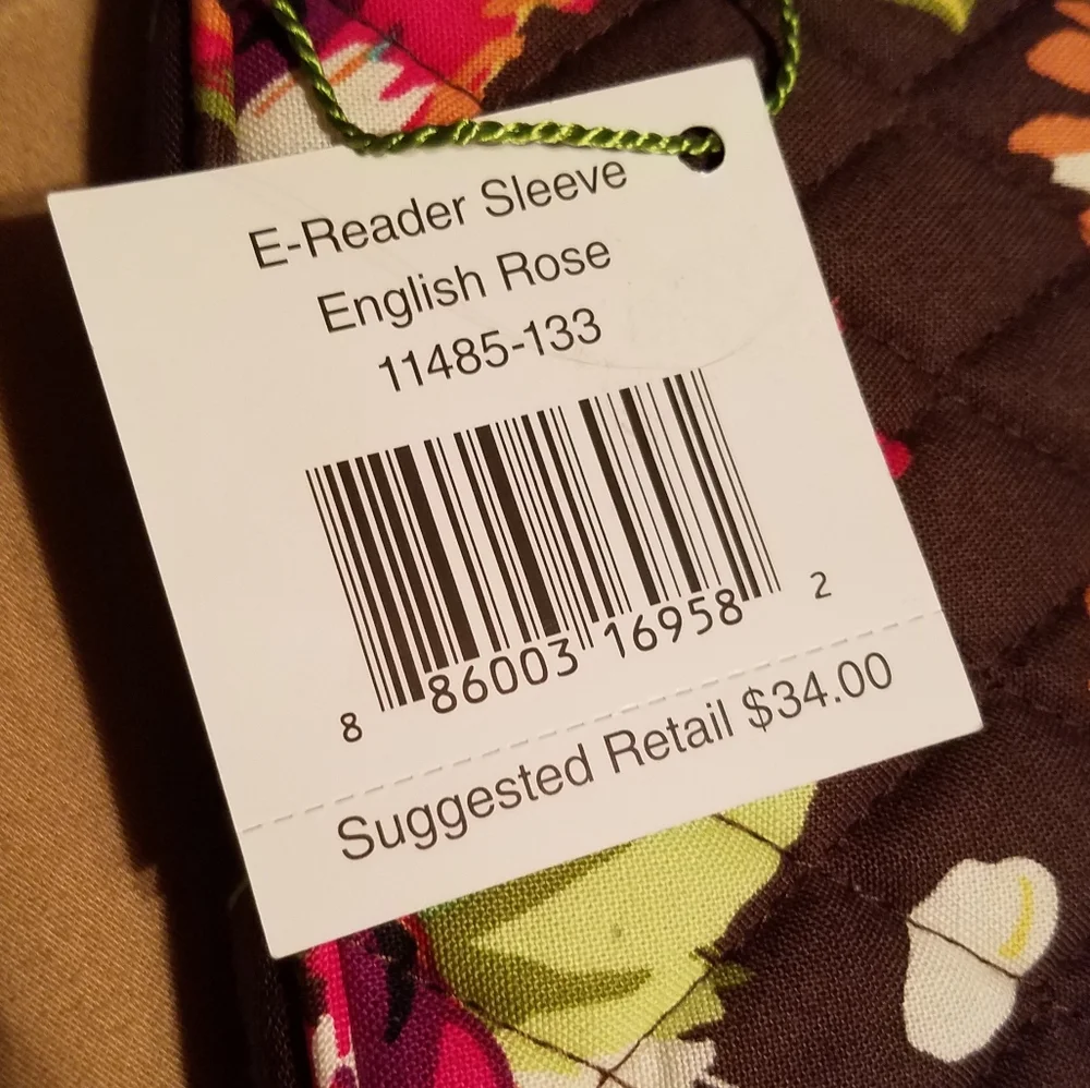 NWT Vera Bradley E-Reader sleeve